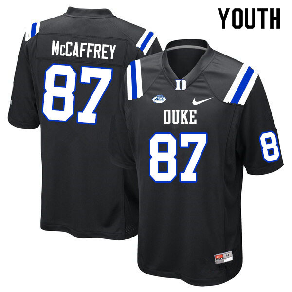 Youth #87 Max McCaffrey Duke Blue Devils College Football Jerseys Sale-Black - Click Image to Close